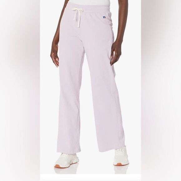 NWT Russell Athletic Women’s Jersey Pull On Athletic Pants Pale Purple - Size M - Picture 1 of 7